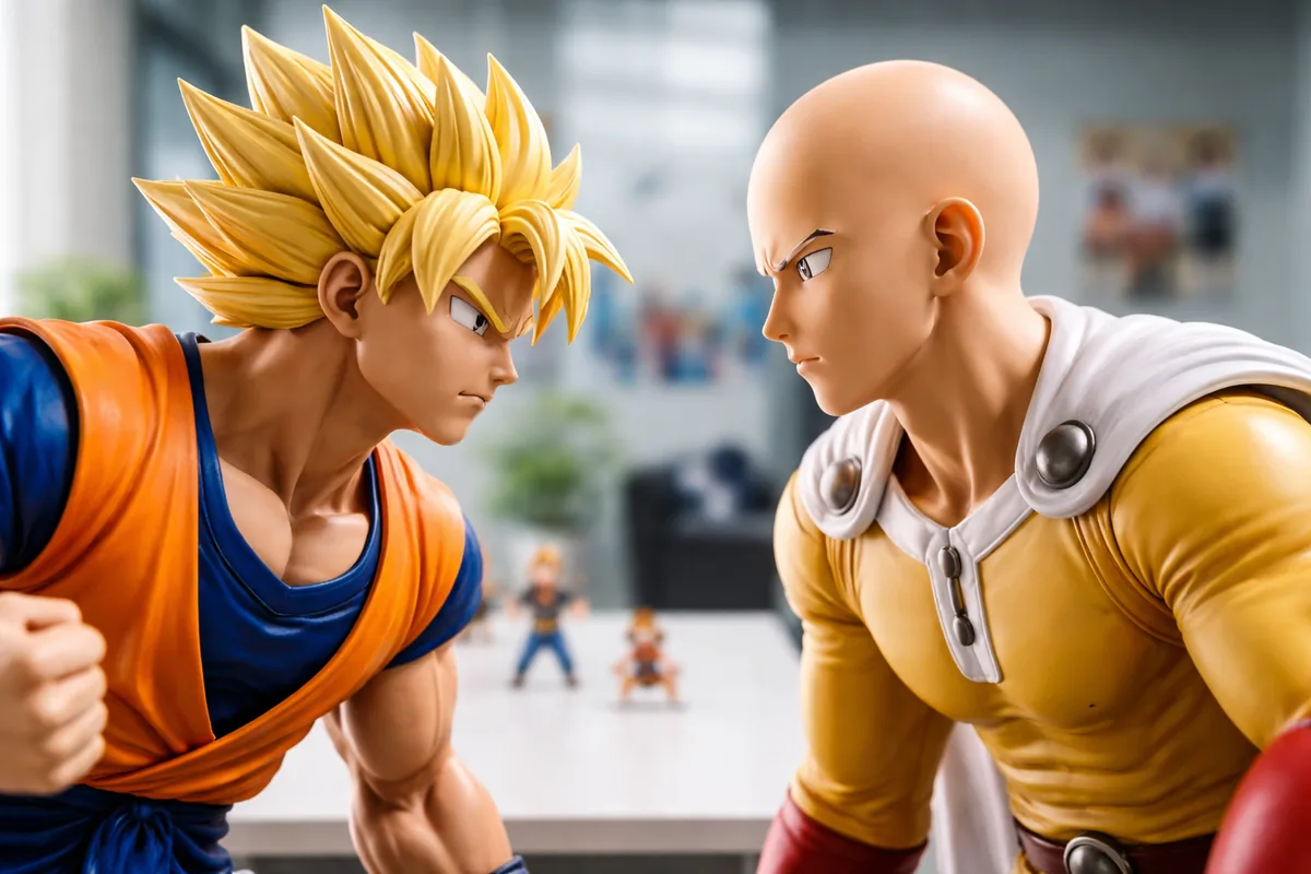 Comment Goku et Saitama se comparent dans leurs techniques d'animation ?