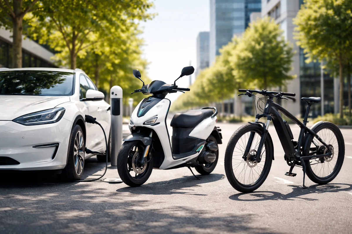 Quels sont les avantages de la mobilité électrique par rapport à la moto et au vélo ?