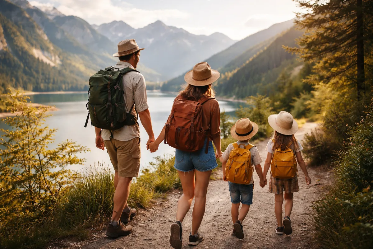 Explorer les joies du slow travel en famille