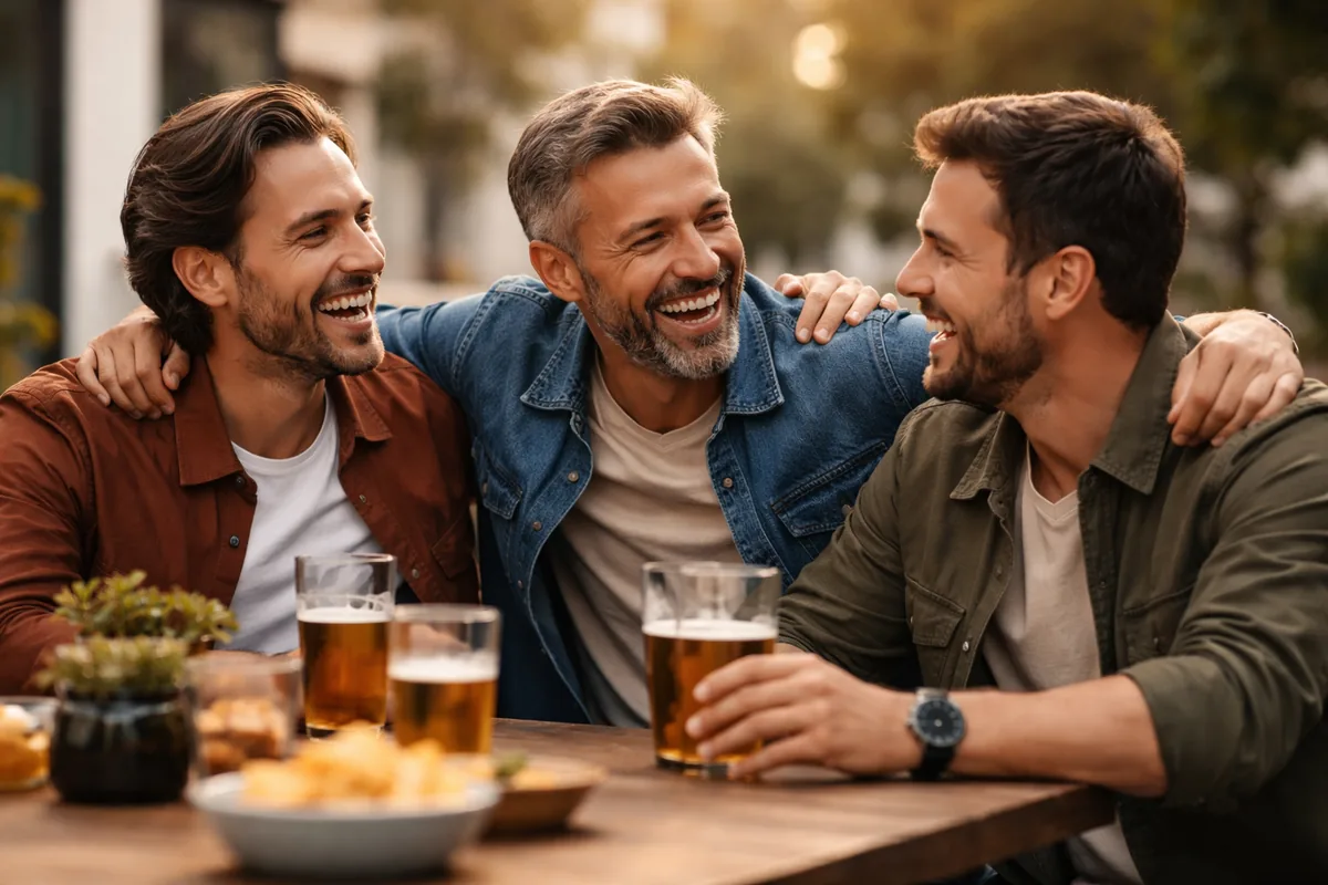 Les interactions entre hommes et l'importance de la camaraderie