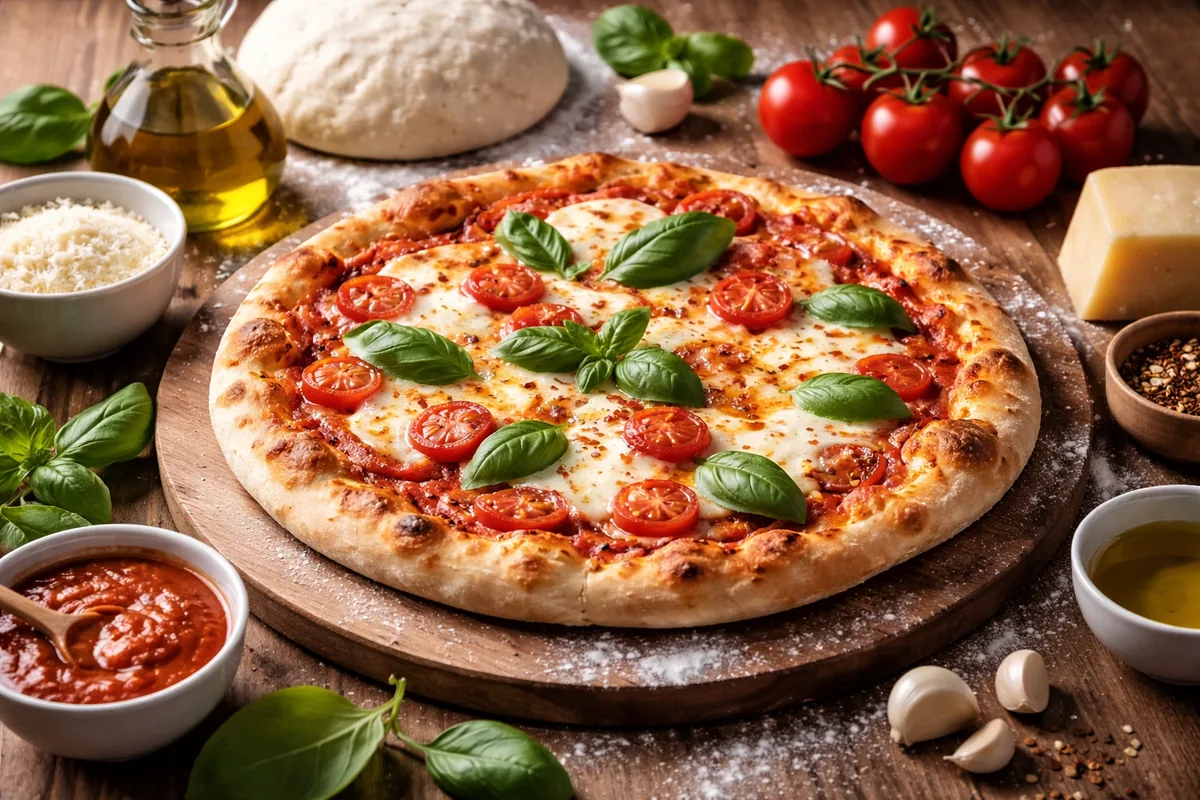 Comment réussir à faire une pizza maison avec des ingrédients simples