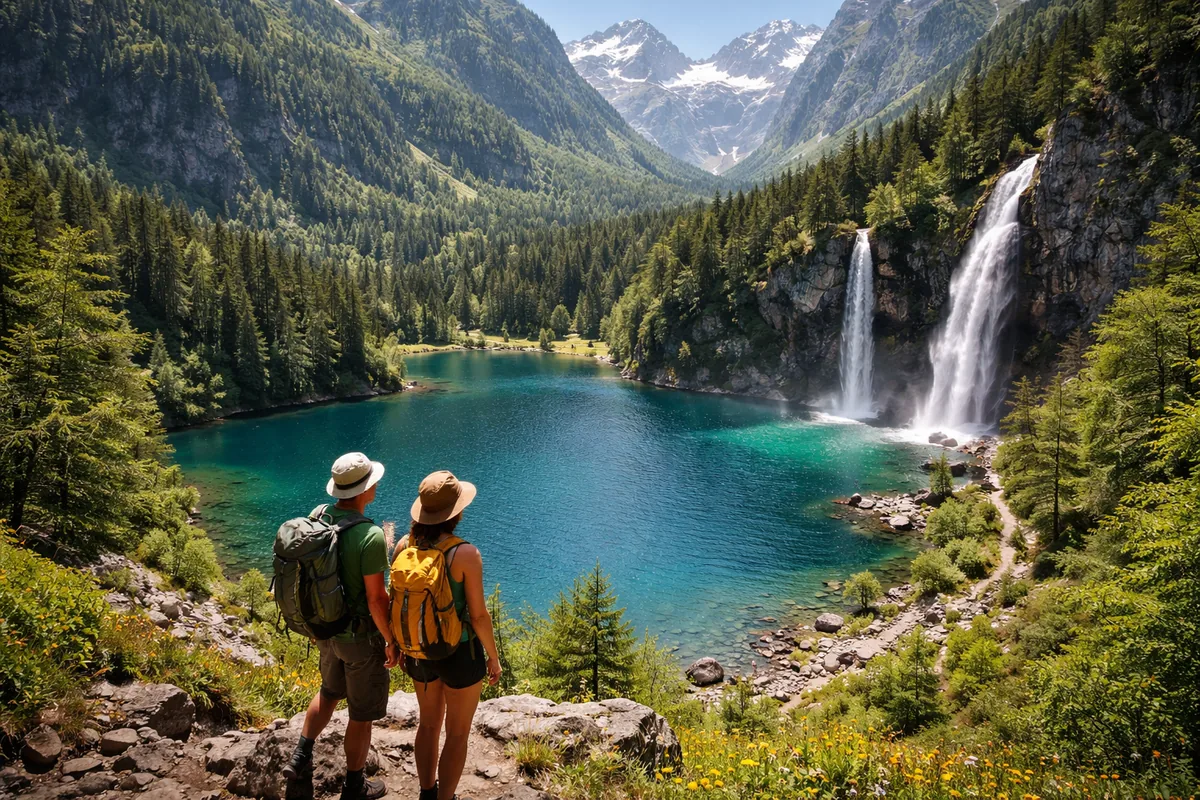 Comment profiter des lacs et cascades lors de randonnées en France