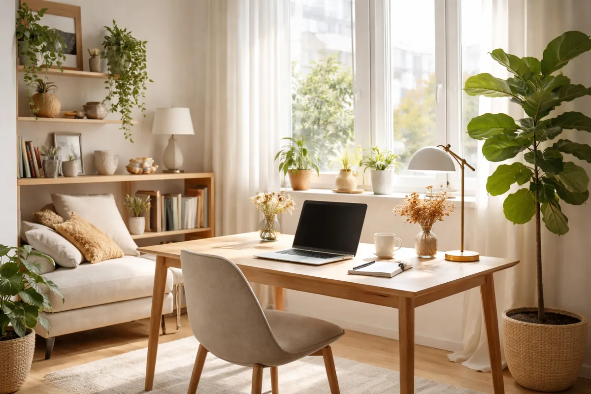 Créer un espace de travail inspirant à domicile